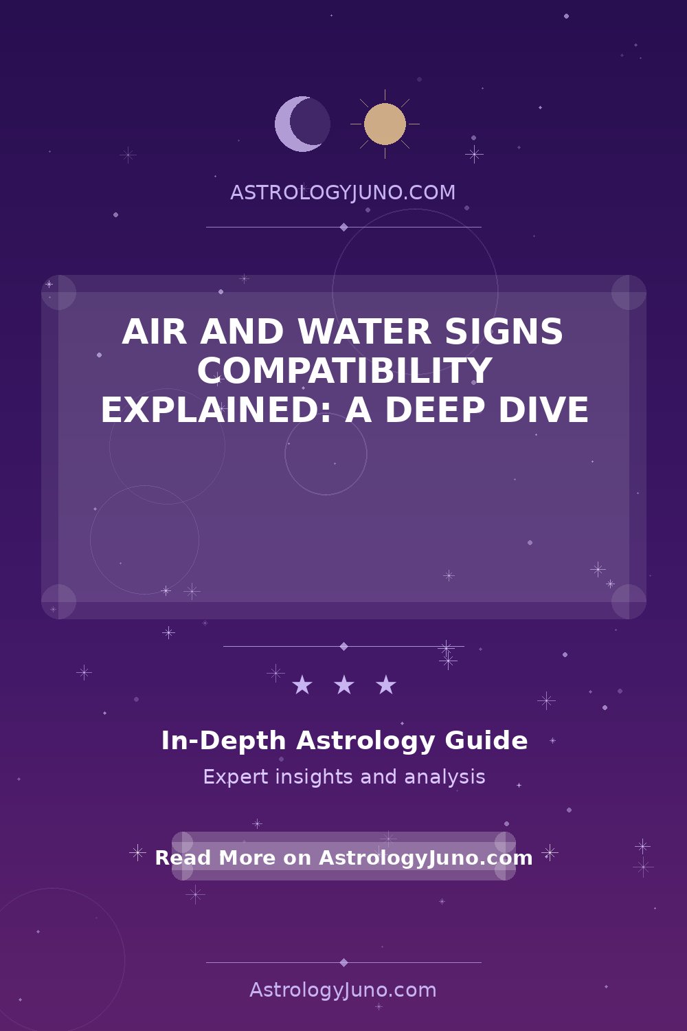 Air and Water Signs Compatibility Explained - Astrology Juno