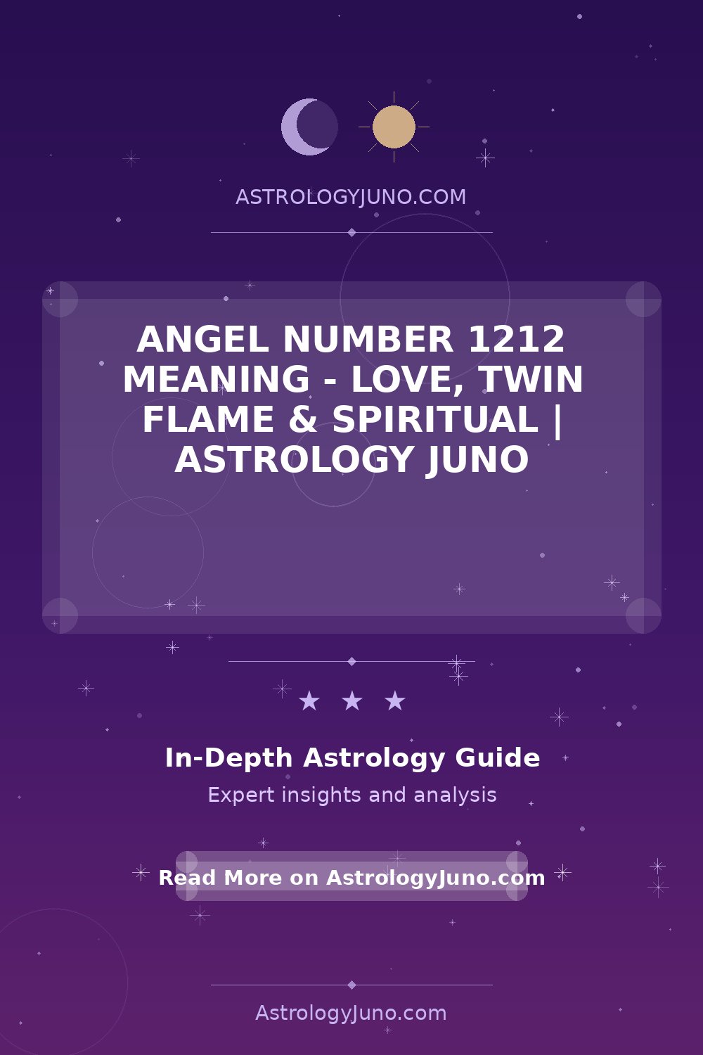 Angel Number 1212 Meaning - Love, Twin Flame & Spiritual | Astrology Juno