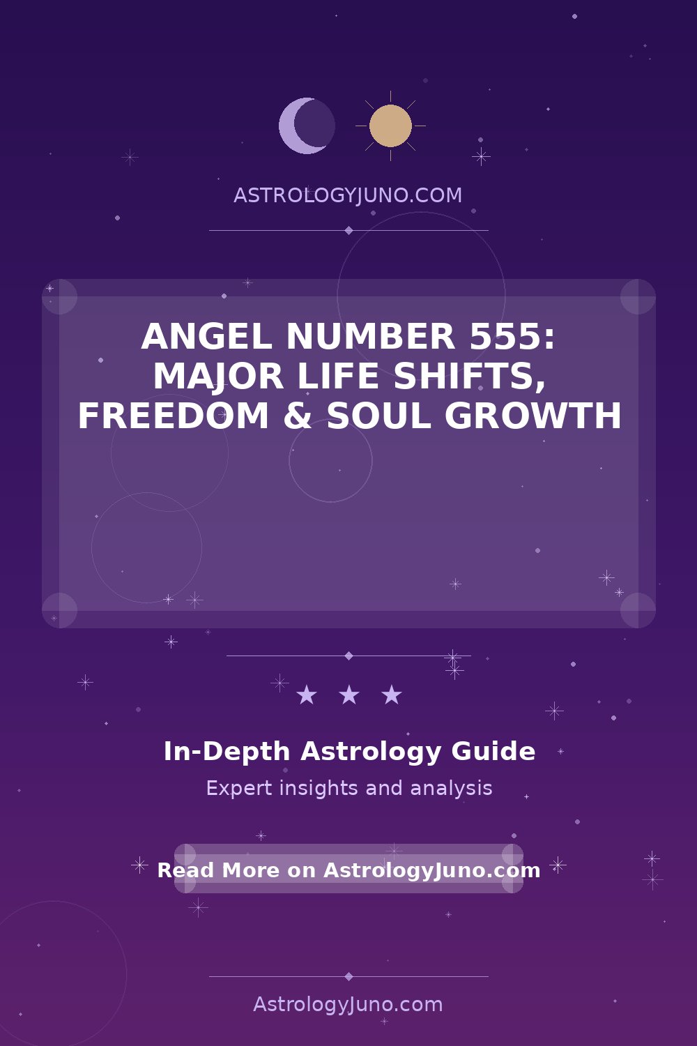 Angel Number 555: Major Life Shifts, Freedom & Soul Growth - Astrology Juno