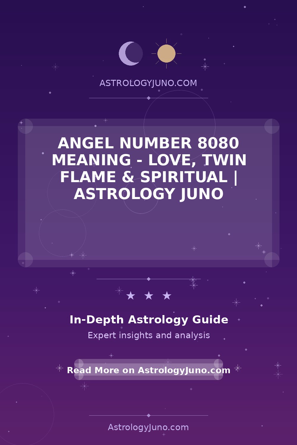 Angel Number 8080 Meaning - Love, Twin Flame & Spiritual | Astrology Juno