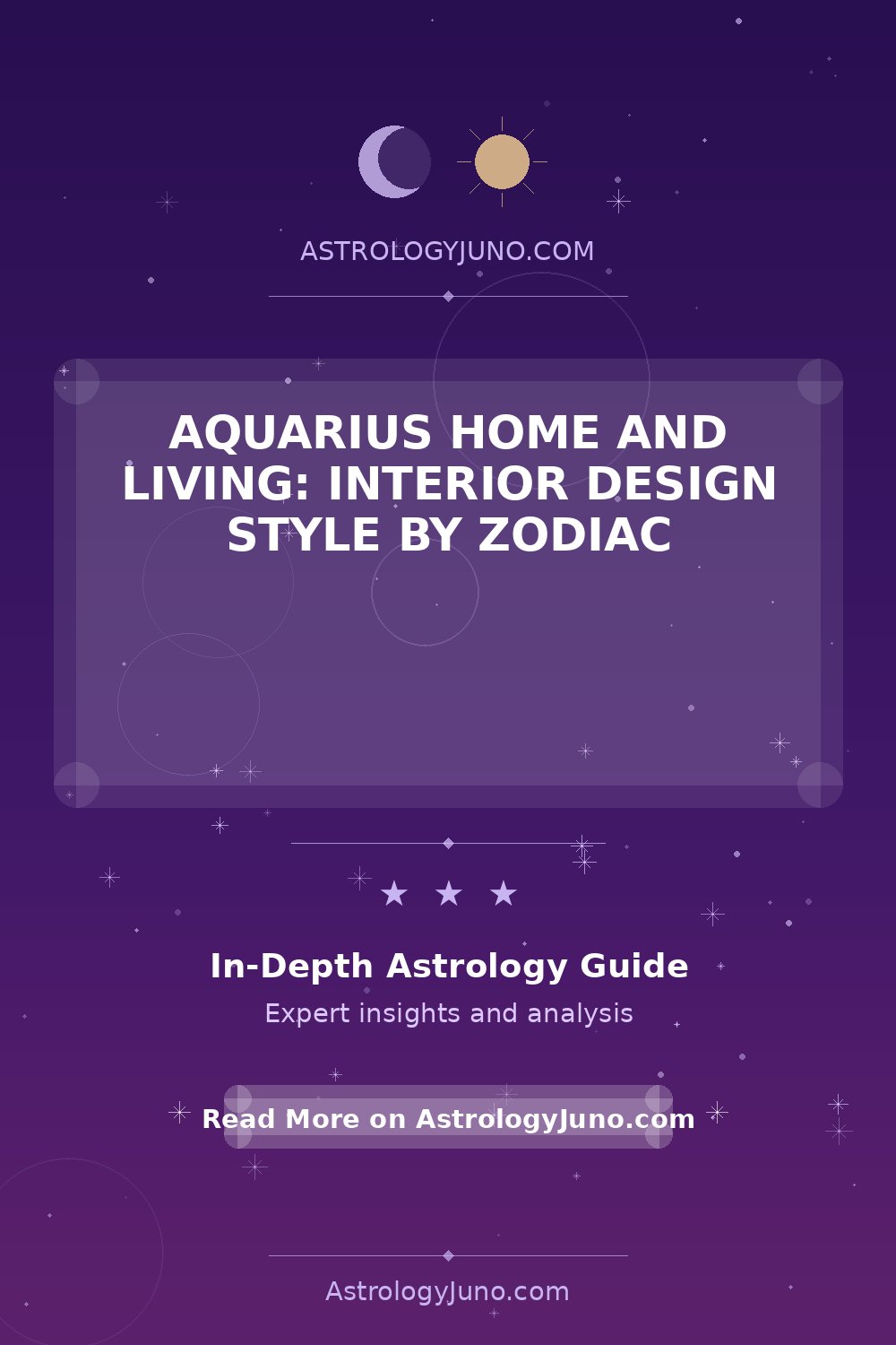 Aquarius Home and Living: Interior Design Style by Zodiac - Astrology Juno
