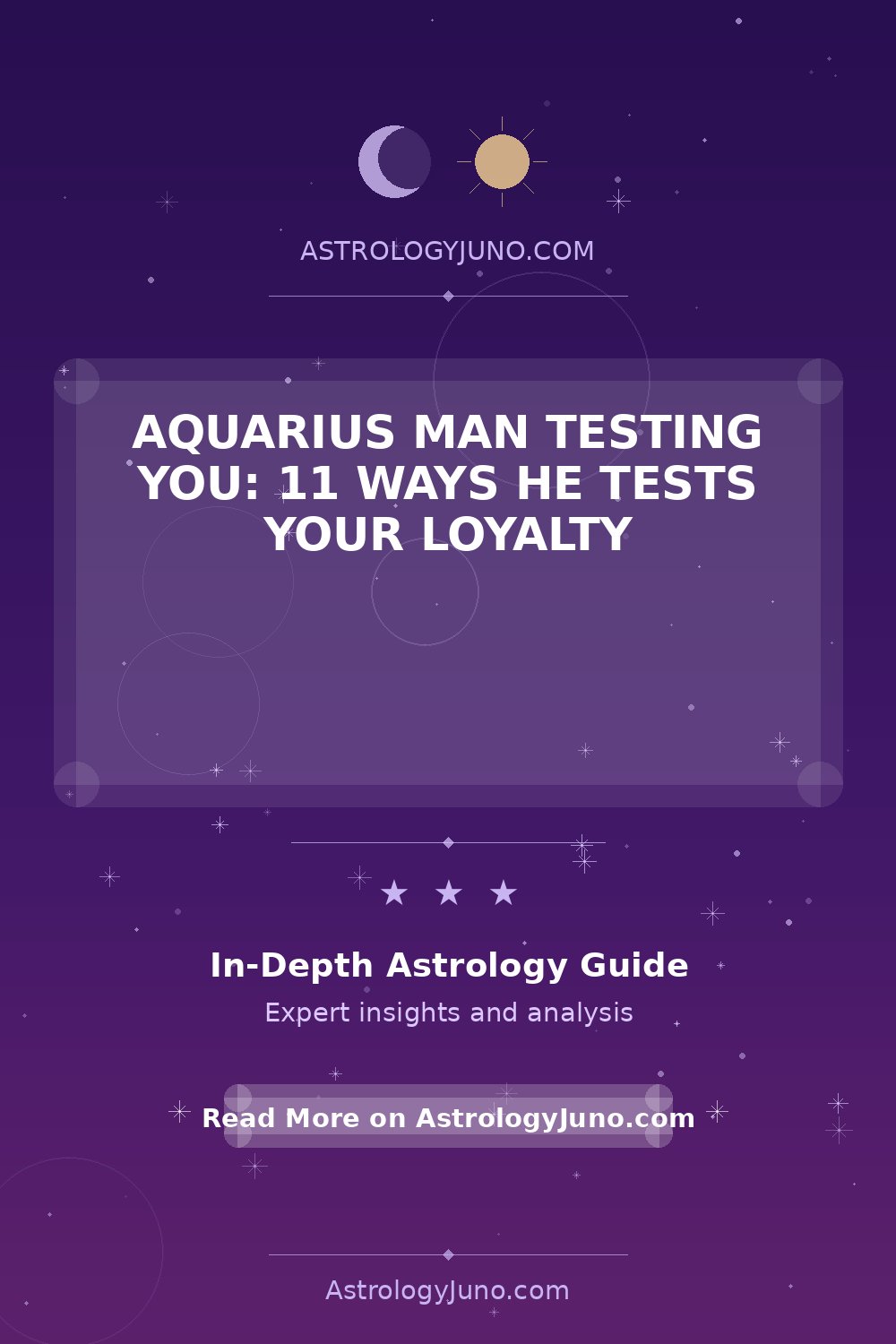 Aquarius Man Testing You 11 Ways He Tests Your Loyalty Astrology Juno