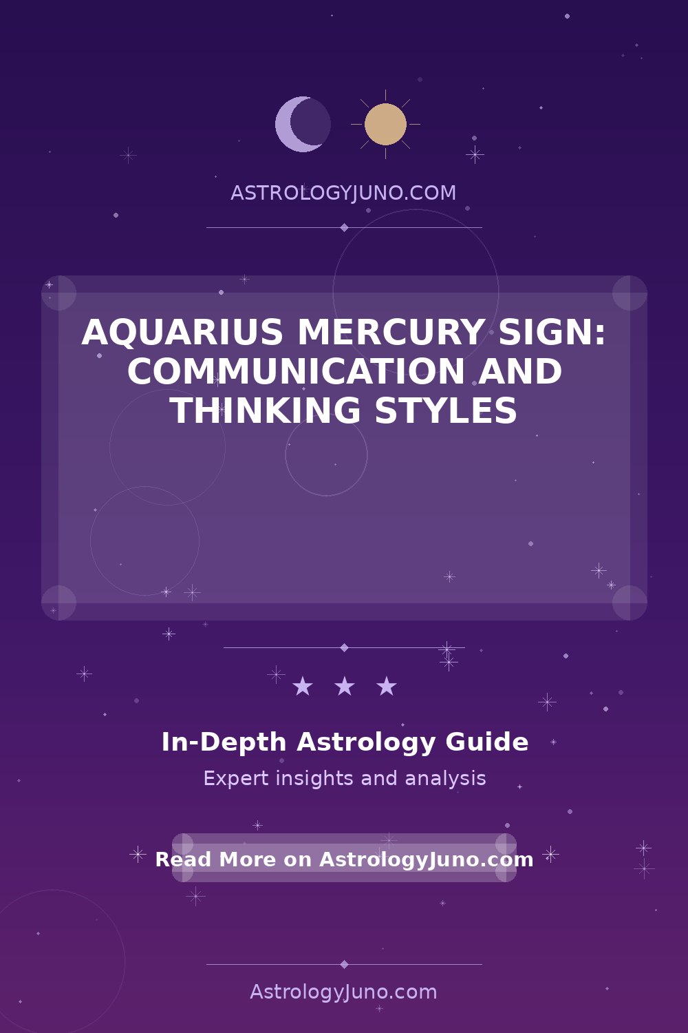 Understanding Aquarius Mercury Sign | Communication Styles - Astrology Juno