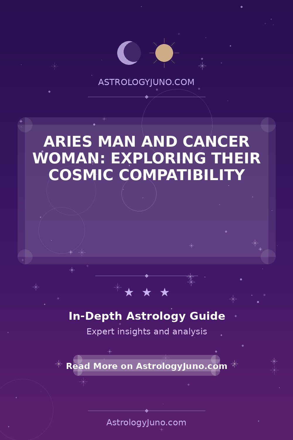 Aries Man and Cancer Woman: Exploring Their Cosmic Compatibility ...