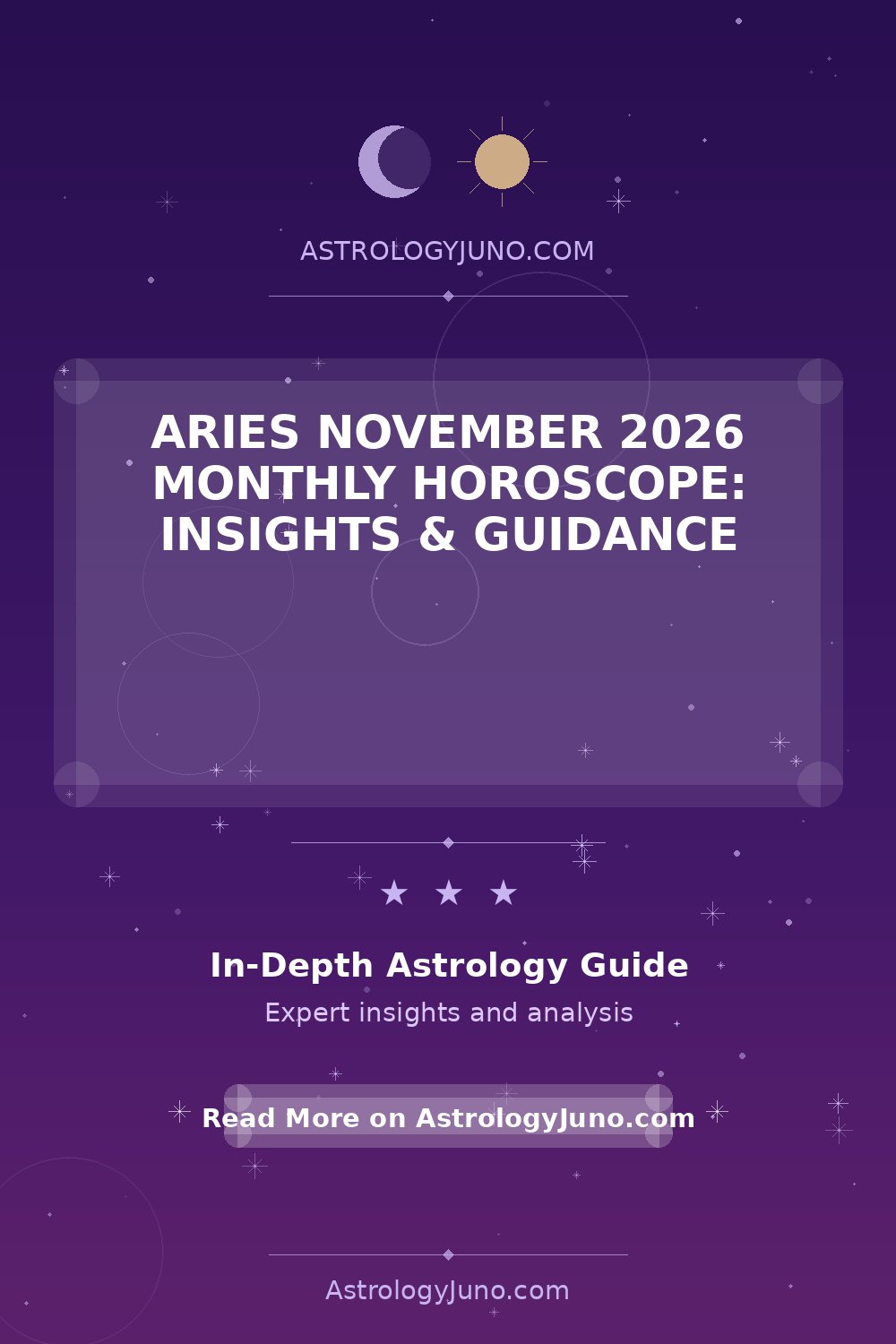 Aries November 2026 Horoscope: What to Expect - Astrology Juno