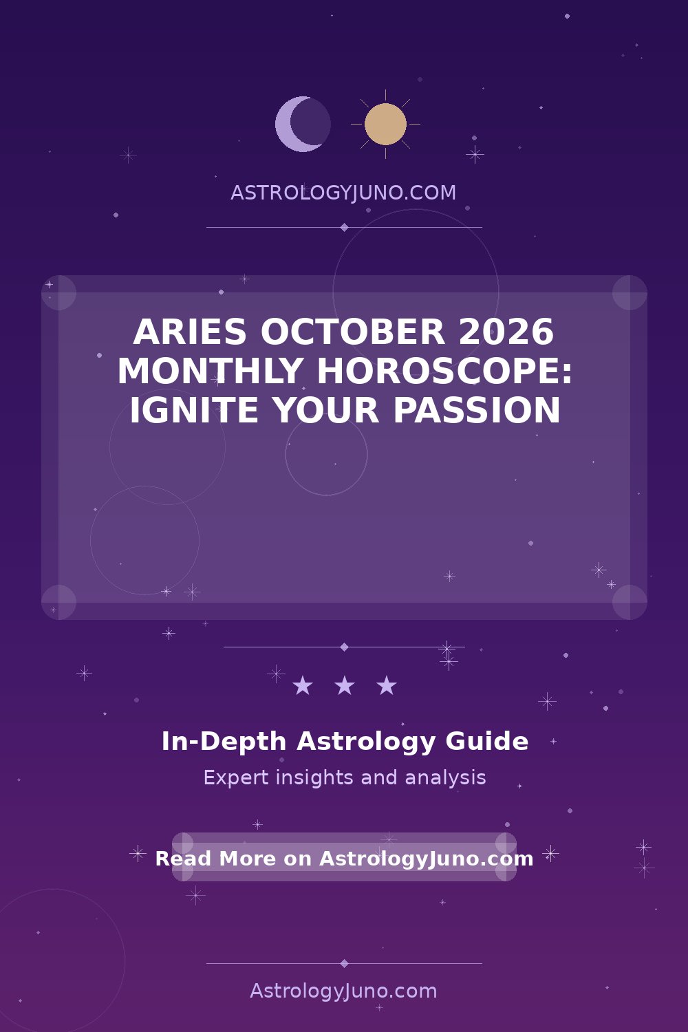 Aries October 2026 Horoscope Insights and Predictions - Astrology Juno