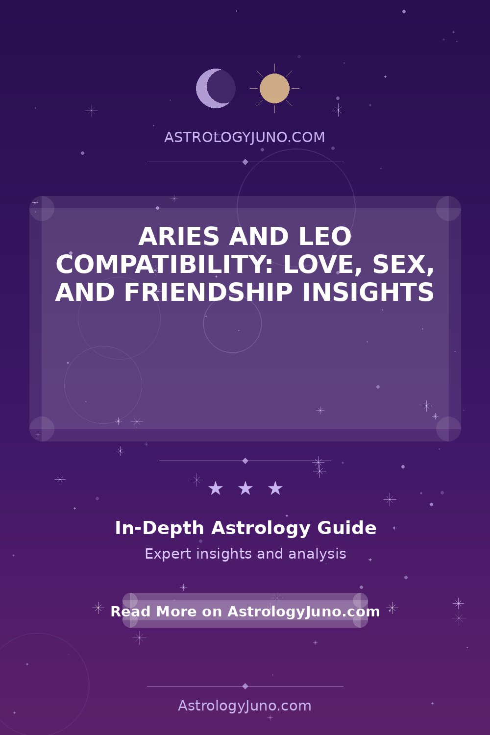 Aries and Leo Compatibility: Key Insights - Astrology Juno