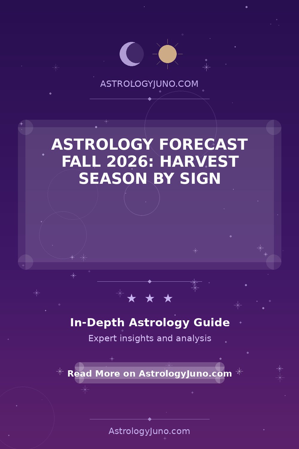 Fall 2026 Astrology Forecast by Sign - Astrology Juno