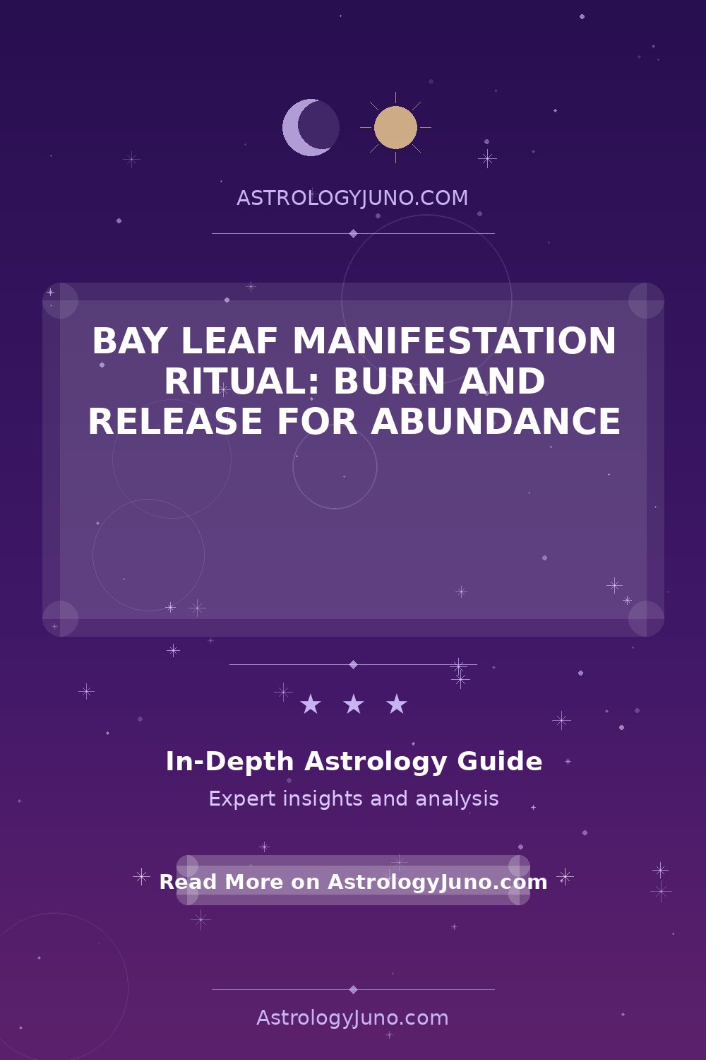 Bay Leaf Manifestation Ritual Guide - Astrology Juno