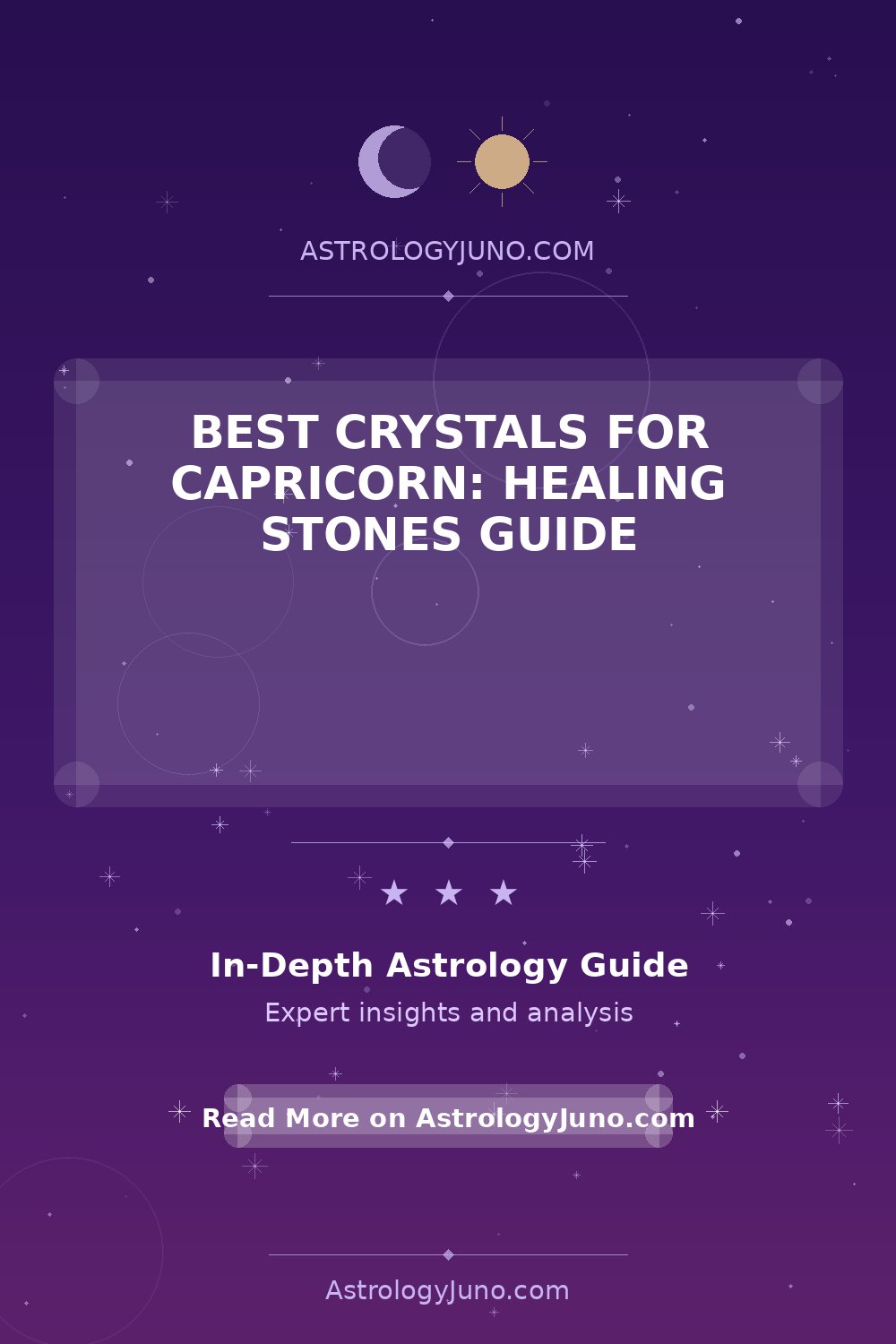 Top Crystals for Capricorn: Essential Healing Stones - Astrology Juno