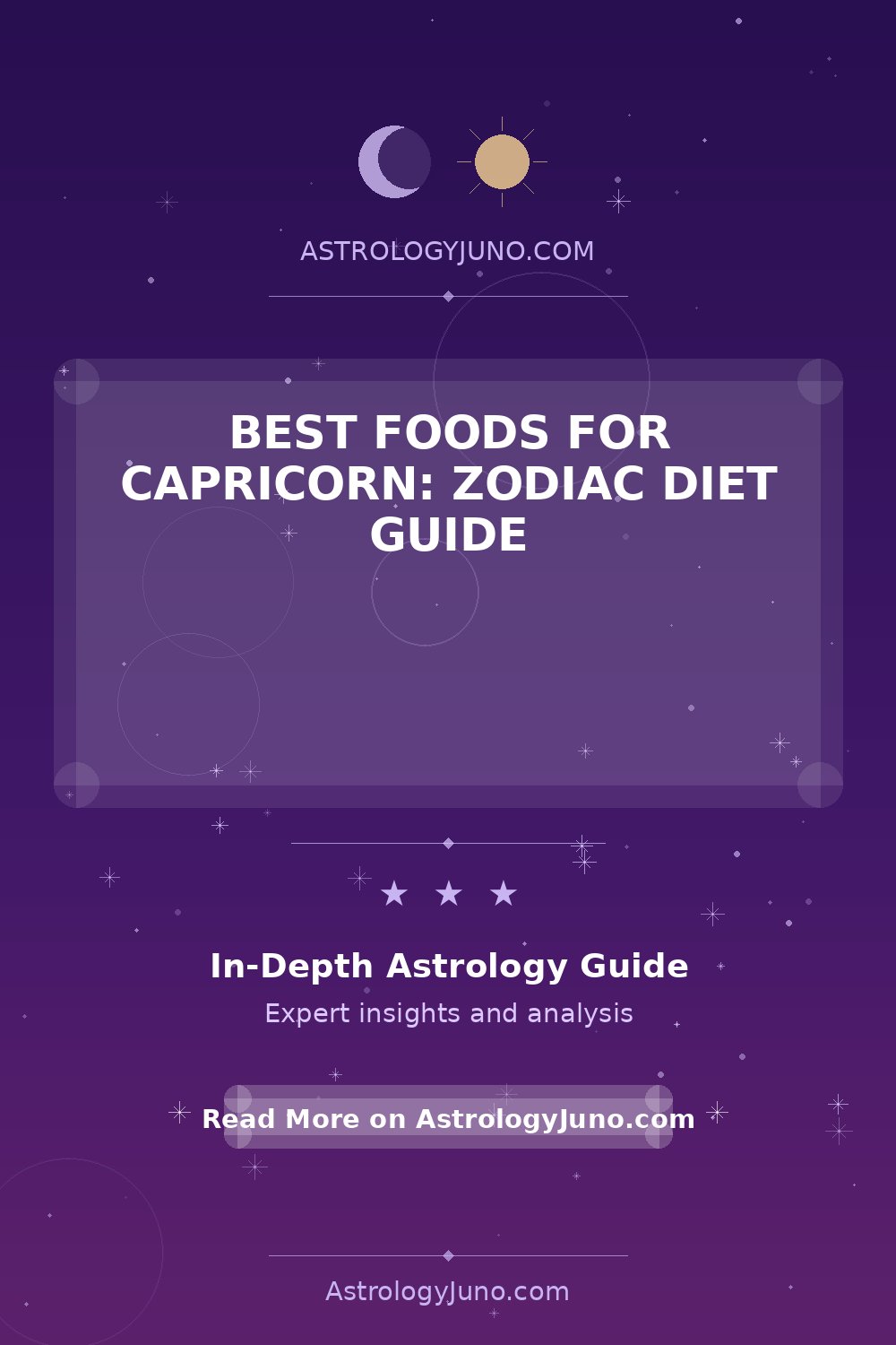 Capricorn Diet: Best Foods for Your Zodiac Sign - Astrology Juno