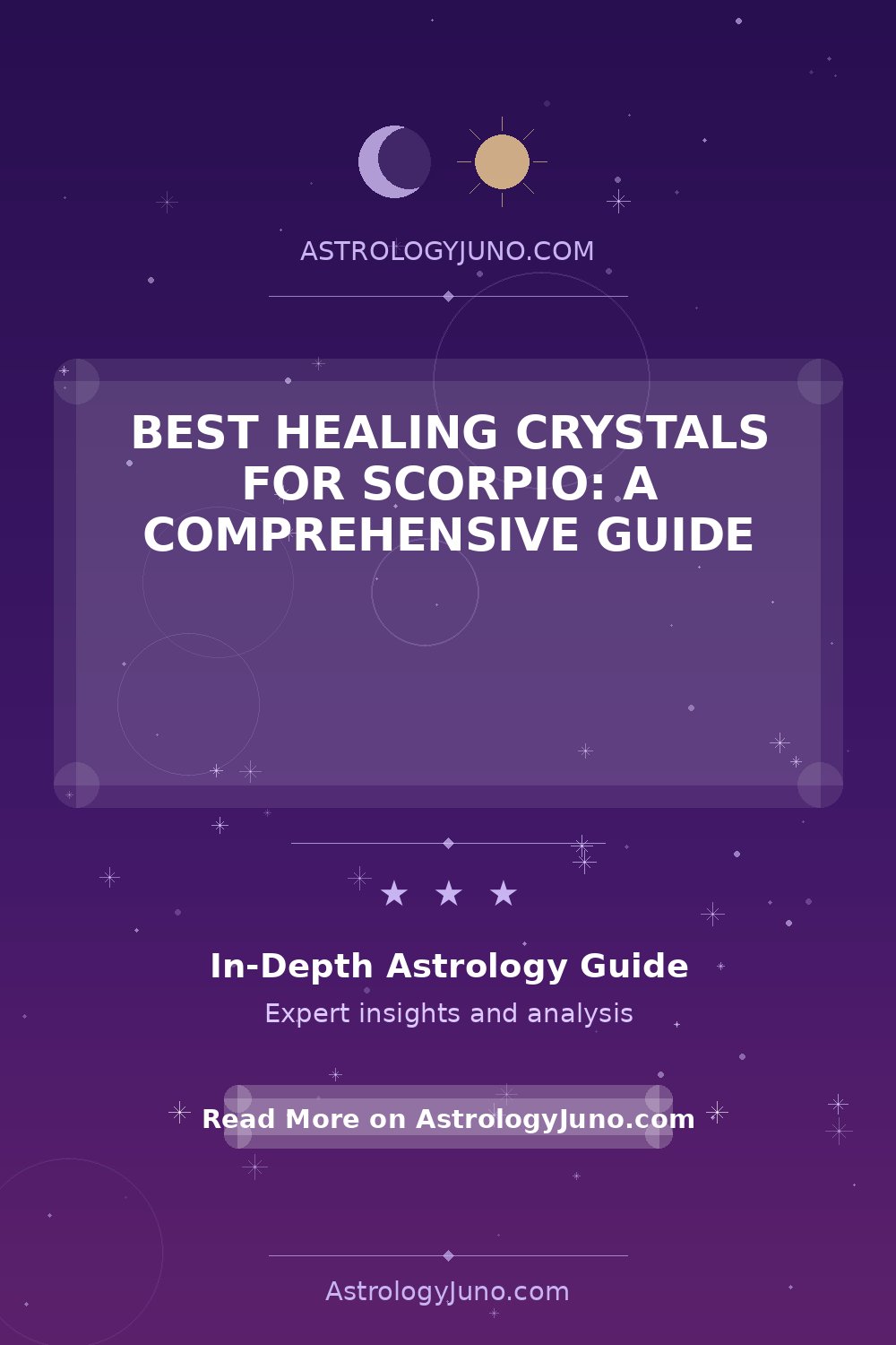 Healing Crystals for Scorpio: Unlock Your Potential - Astrology Juno