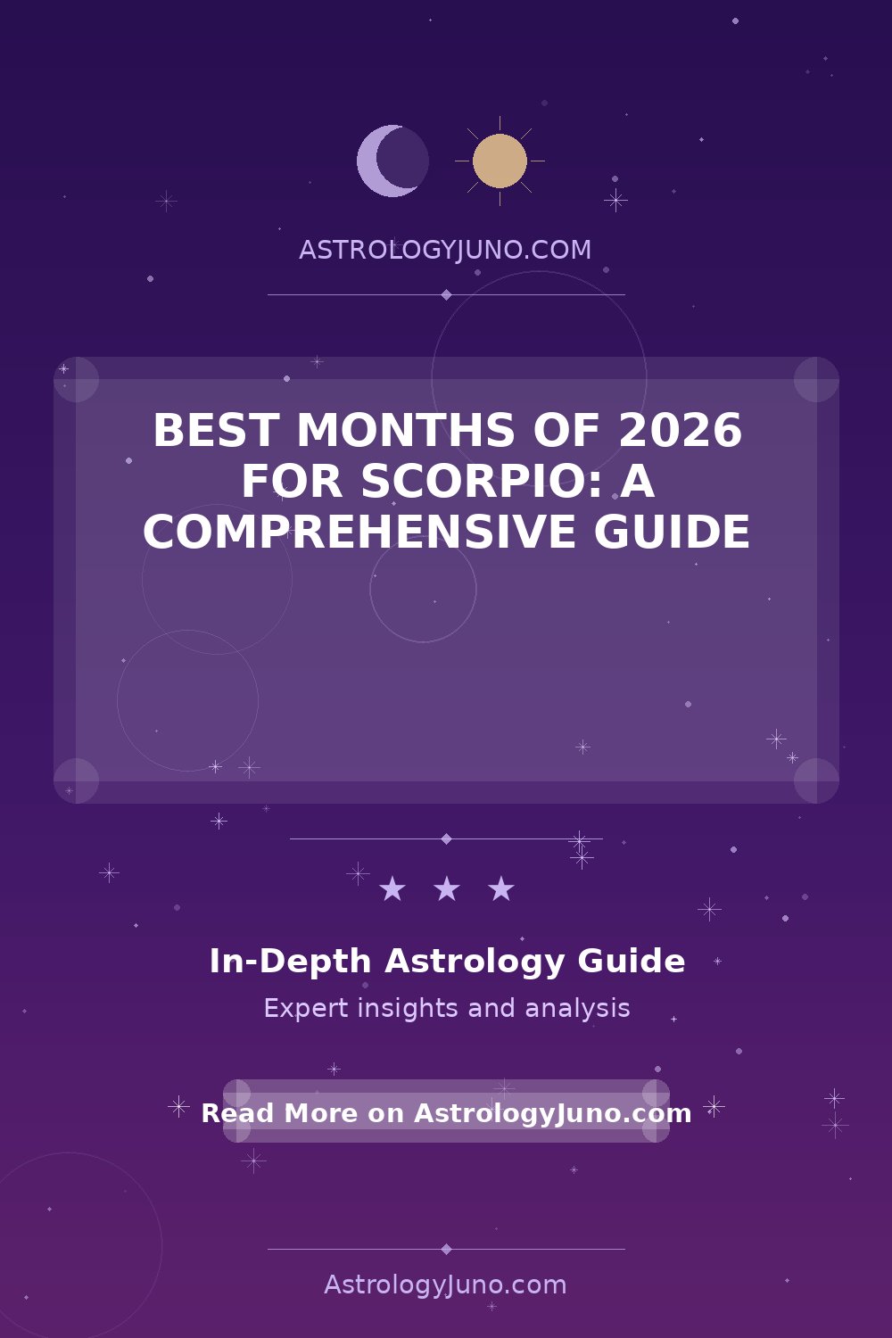 Best Months for Scorpio in 2026: Essential Insights - Astrology Juno