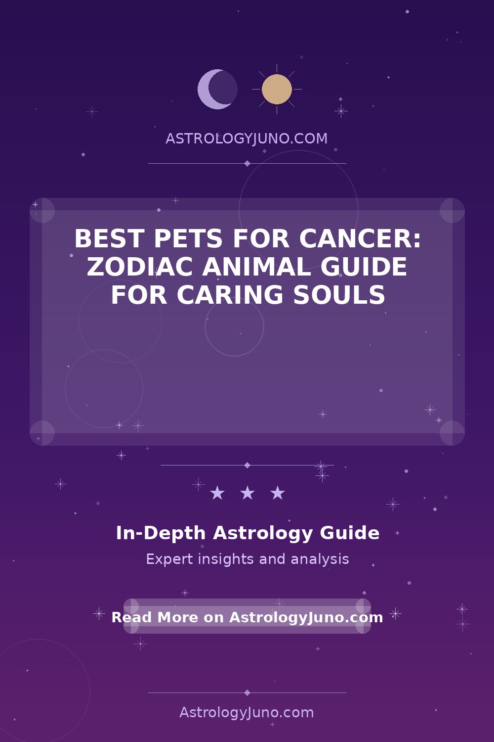 Ideal Pets for Cancer Zodiac Sign: Find Your Match - Astrology Juno