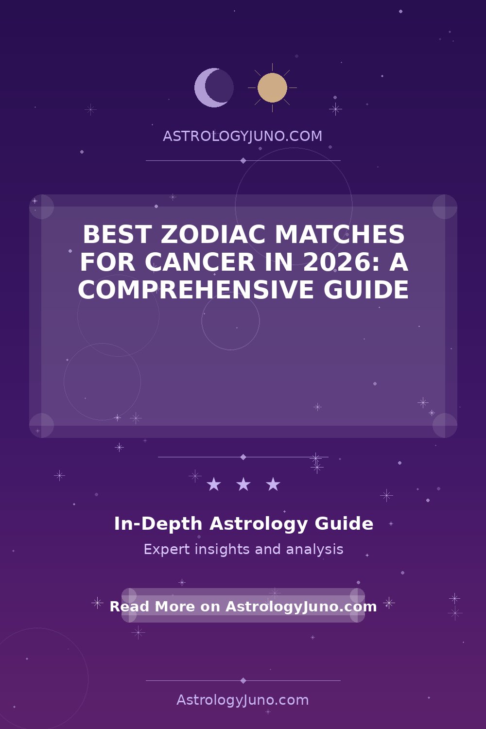 Top Zodiac Matches for Cancer in 2026 - Astrology Juno
