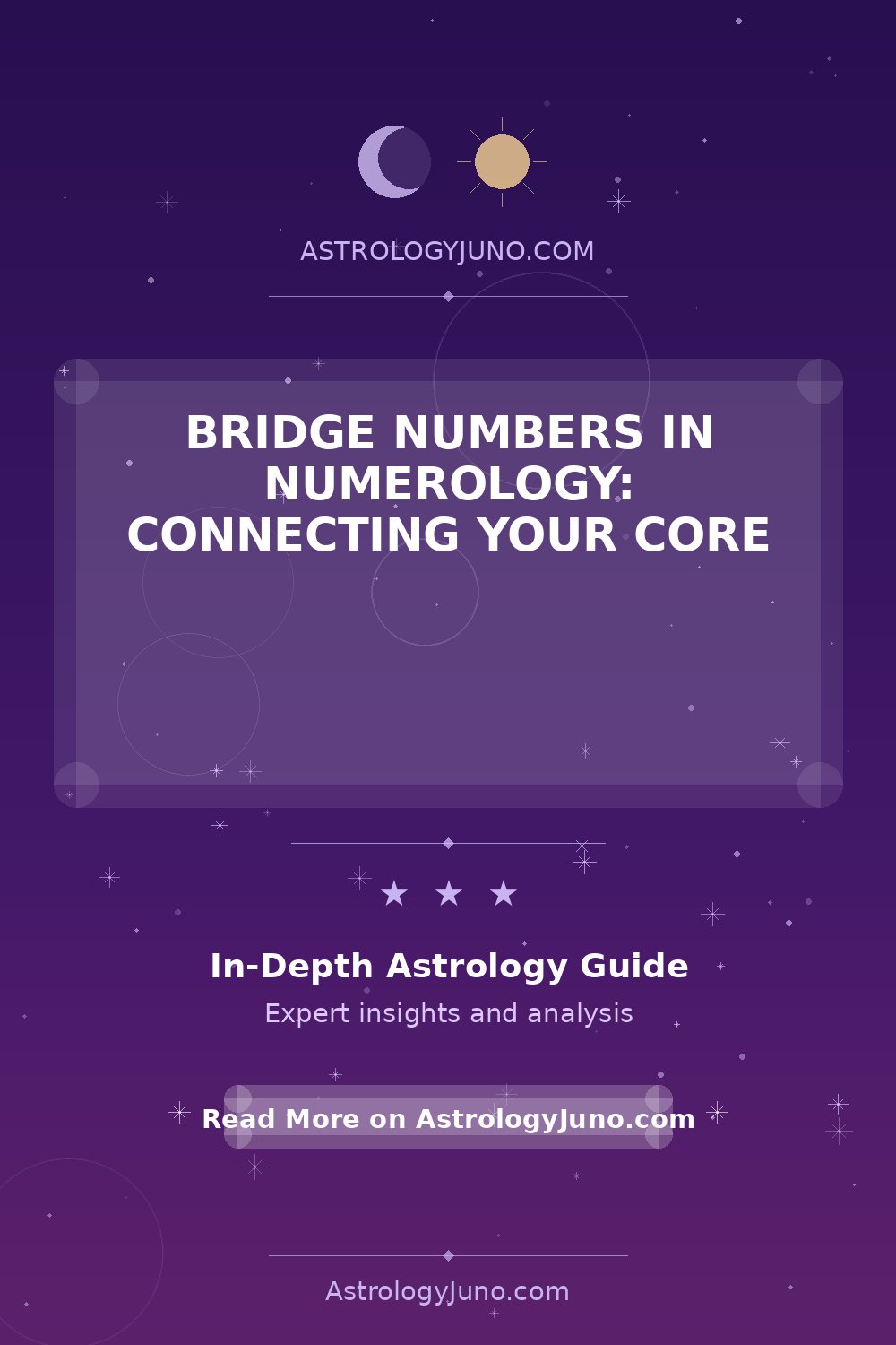 Bridge Numbers in Numerology Explained - Astrology Juno