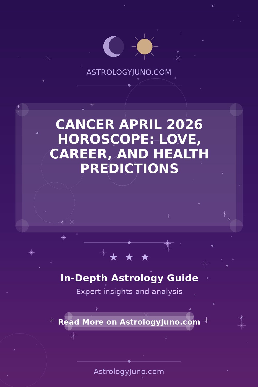 Cancer April 2026 Horoscope: Love, Career, and Health Predictions ...