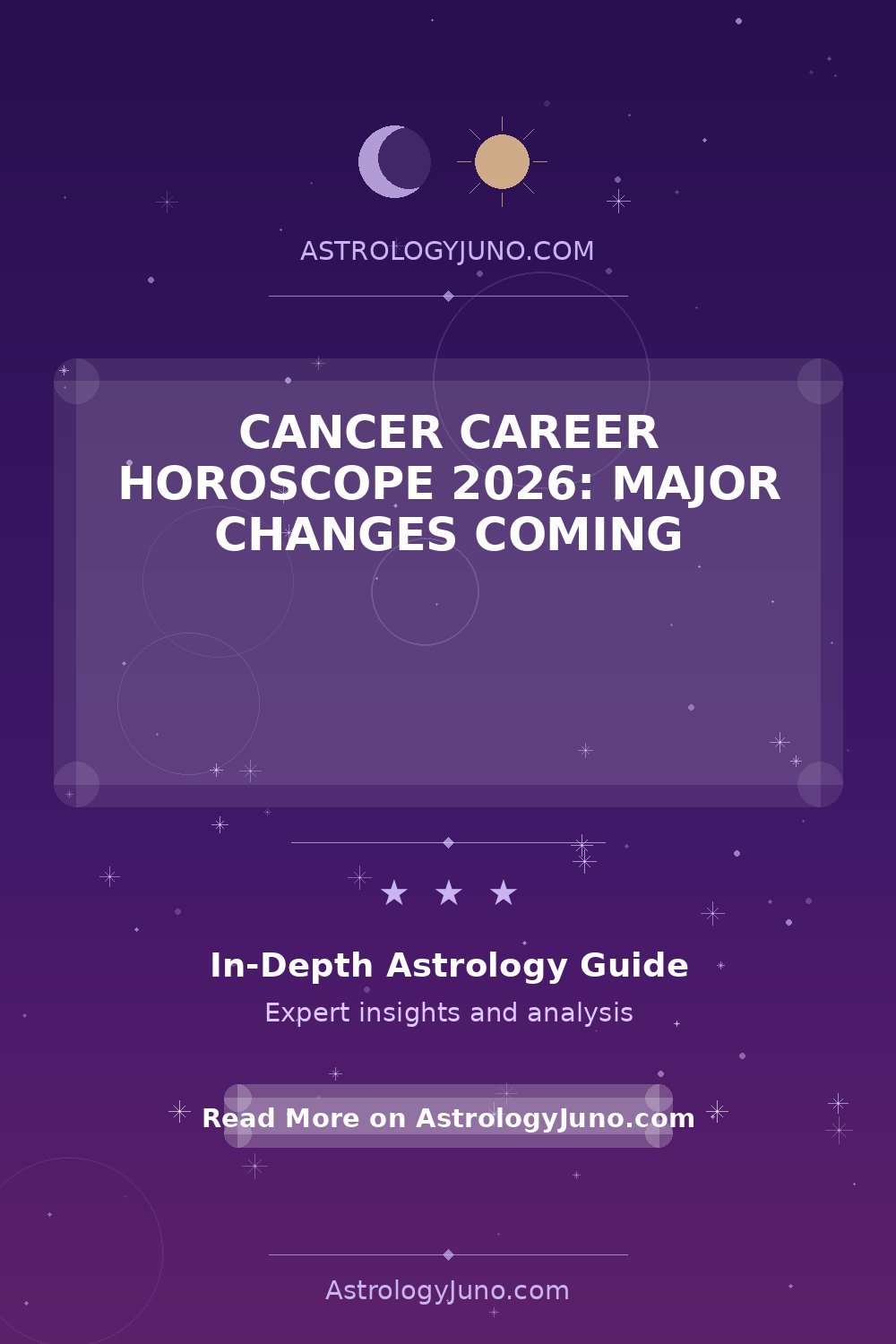 Cancer Career Horoscope 2026: Major Changes Coming - Astrology Juno
