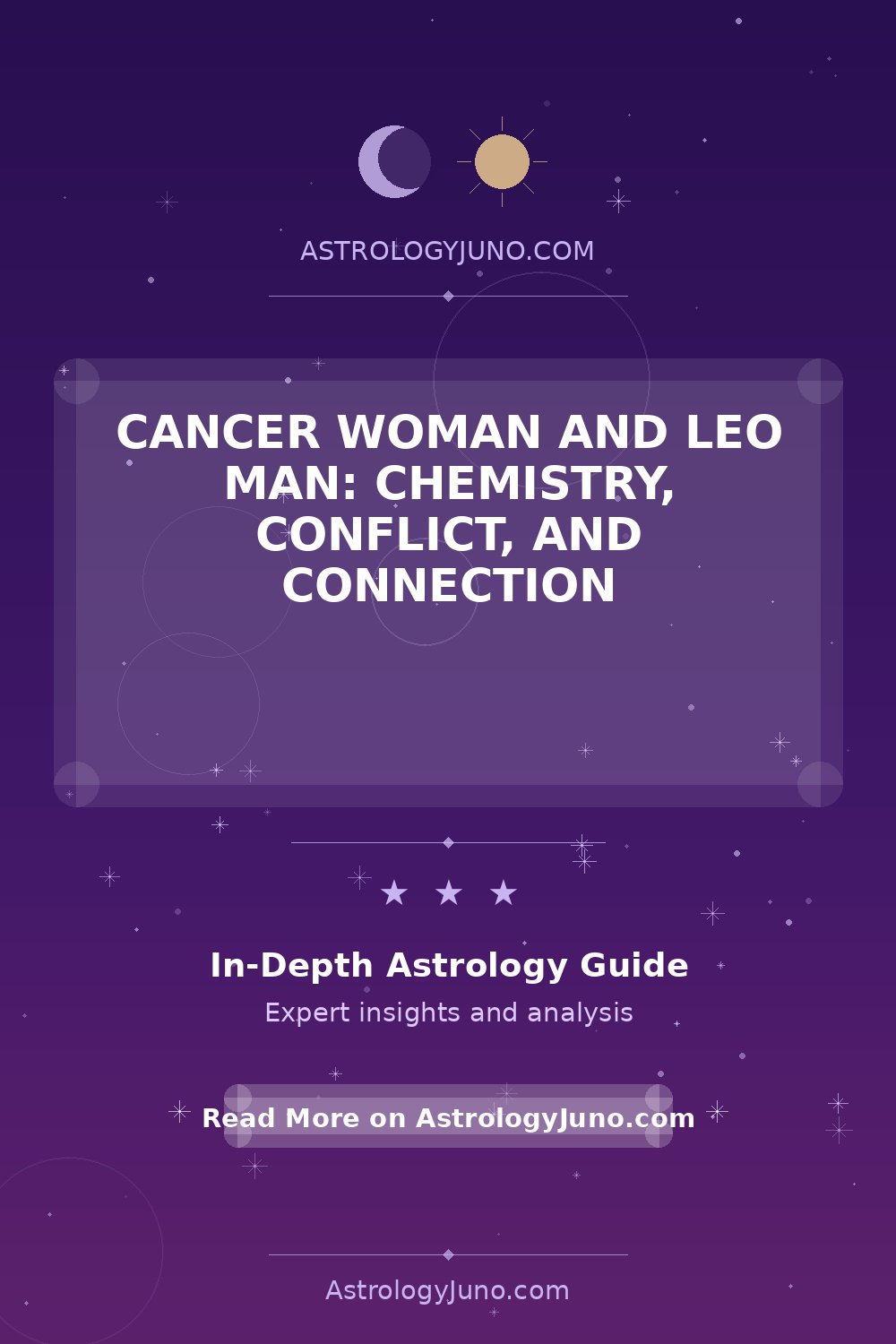 Cancer Woman and Leo Man: Chemistry, Conflict, and Connection ...