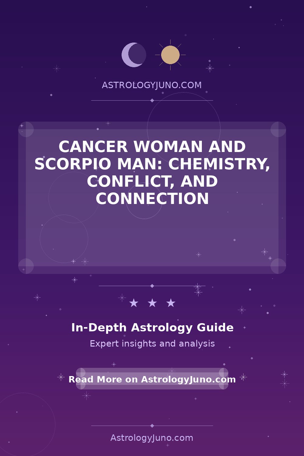 Cancer Woman and Scorpio Man: Chemistry, Conflict, and Connection - Astrology Juno