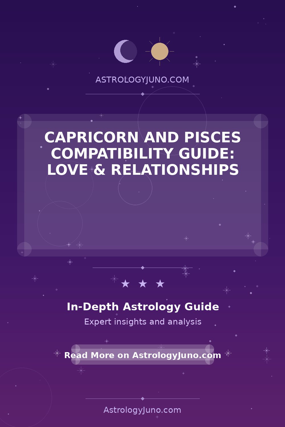 Capricorn and Pisces Compatibility Love Insights Astrology Juno