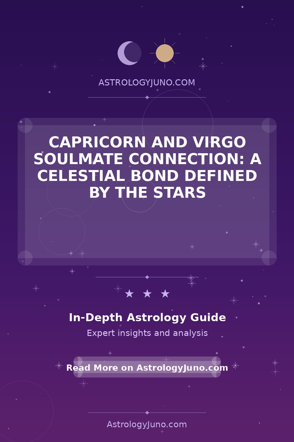 Capricorn and Virgo Soulmate Connection: A Celestial Bond Defined by ...