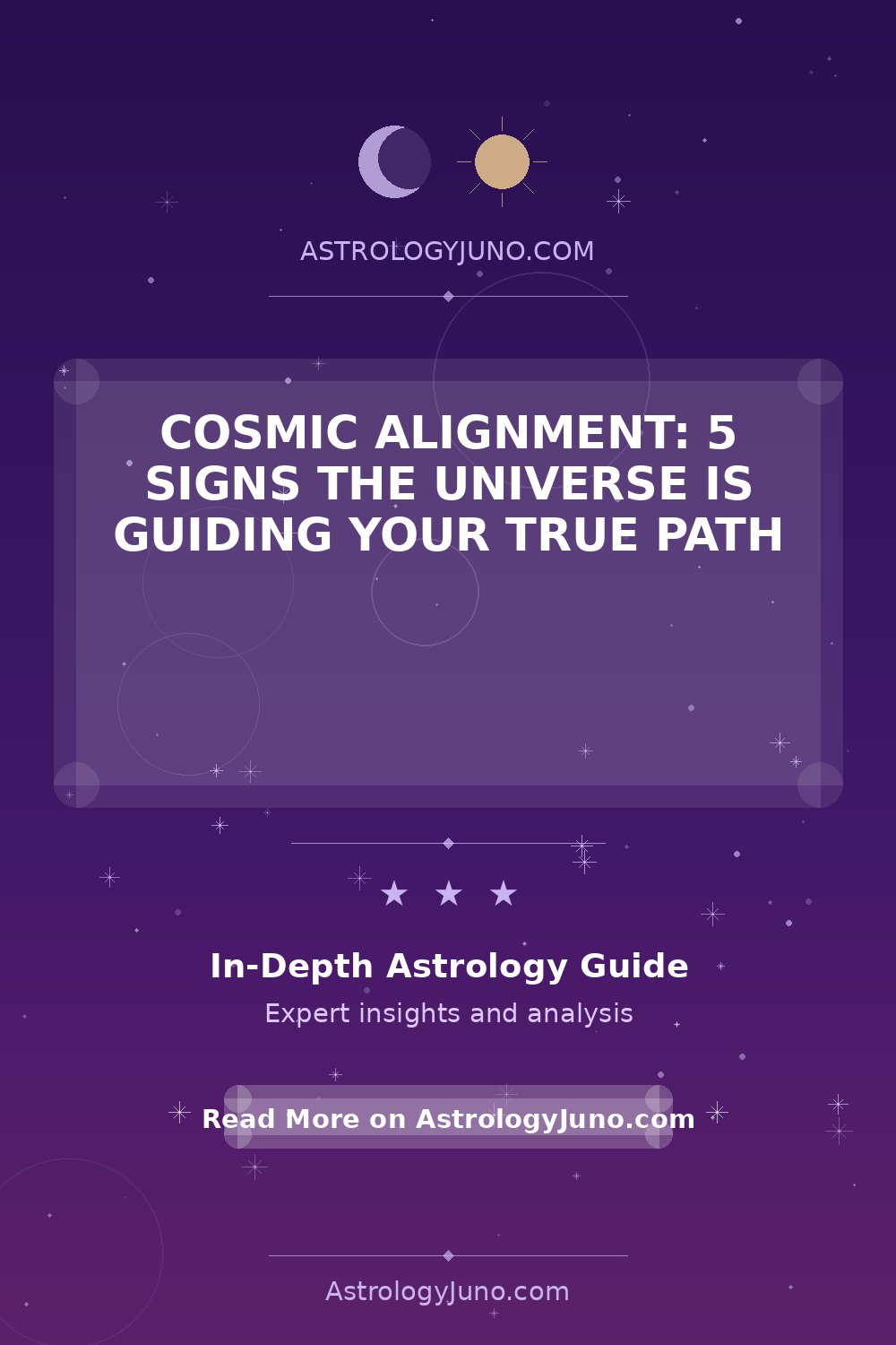 Cosmic Alignment: 5 Signs the Universe Is Guiding Your True Path ...