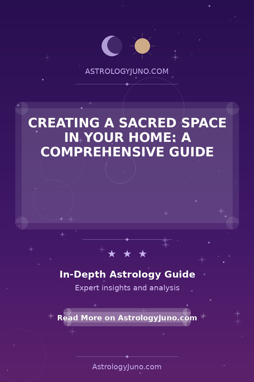 Sacred Space Creation Guide for Your Home - Astrology Juno