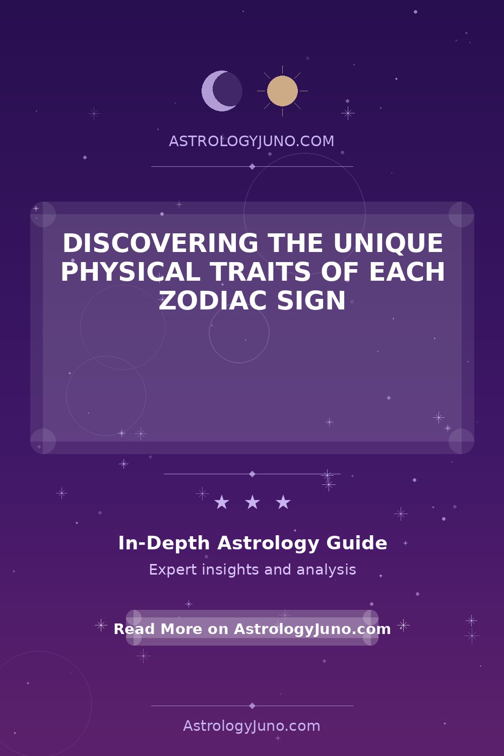 Discovering the Unique Physical Traits of Each Zodiac Sign - Astrology Juno