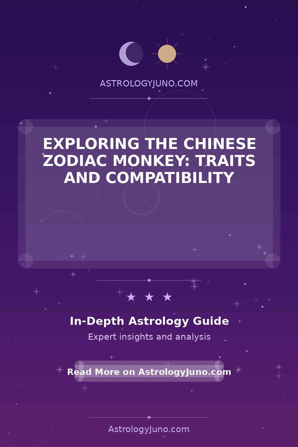 Chinese Zodiac Monkey Personality & Compatibility Guide - Astrology Juno