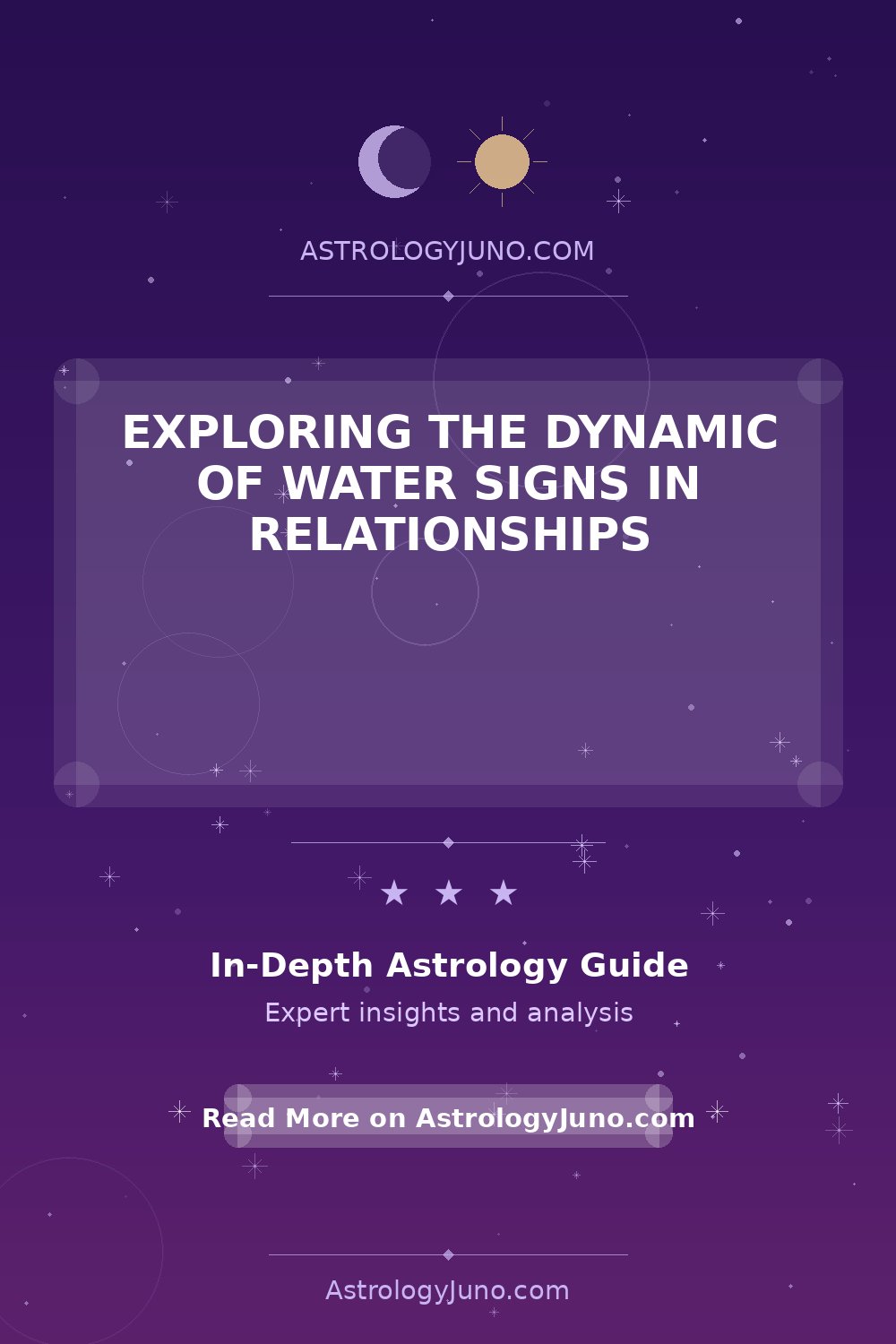 Water Signs in Relationships: Deep Emotional Connections - Astrology Juno