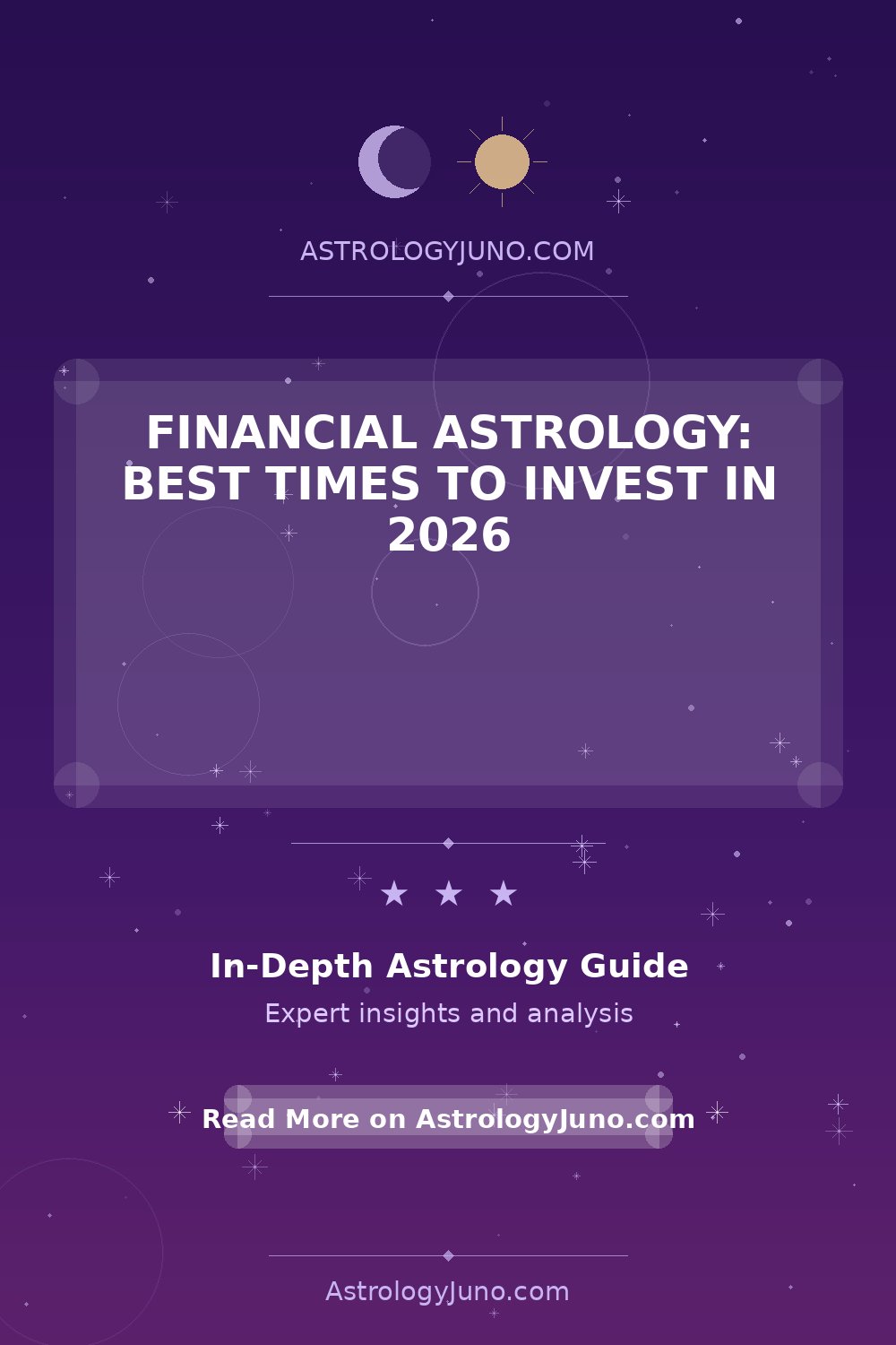 Astrology Insights for Investing in 2026 - Astrology Juno
