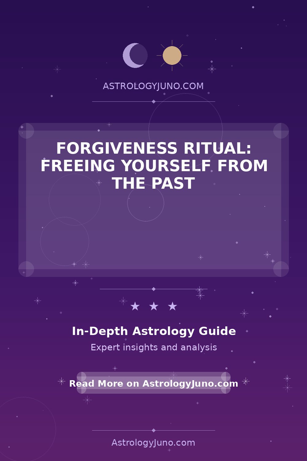 Forgiveness Rituals for Healing and Growth - Astrology Juno