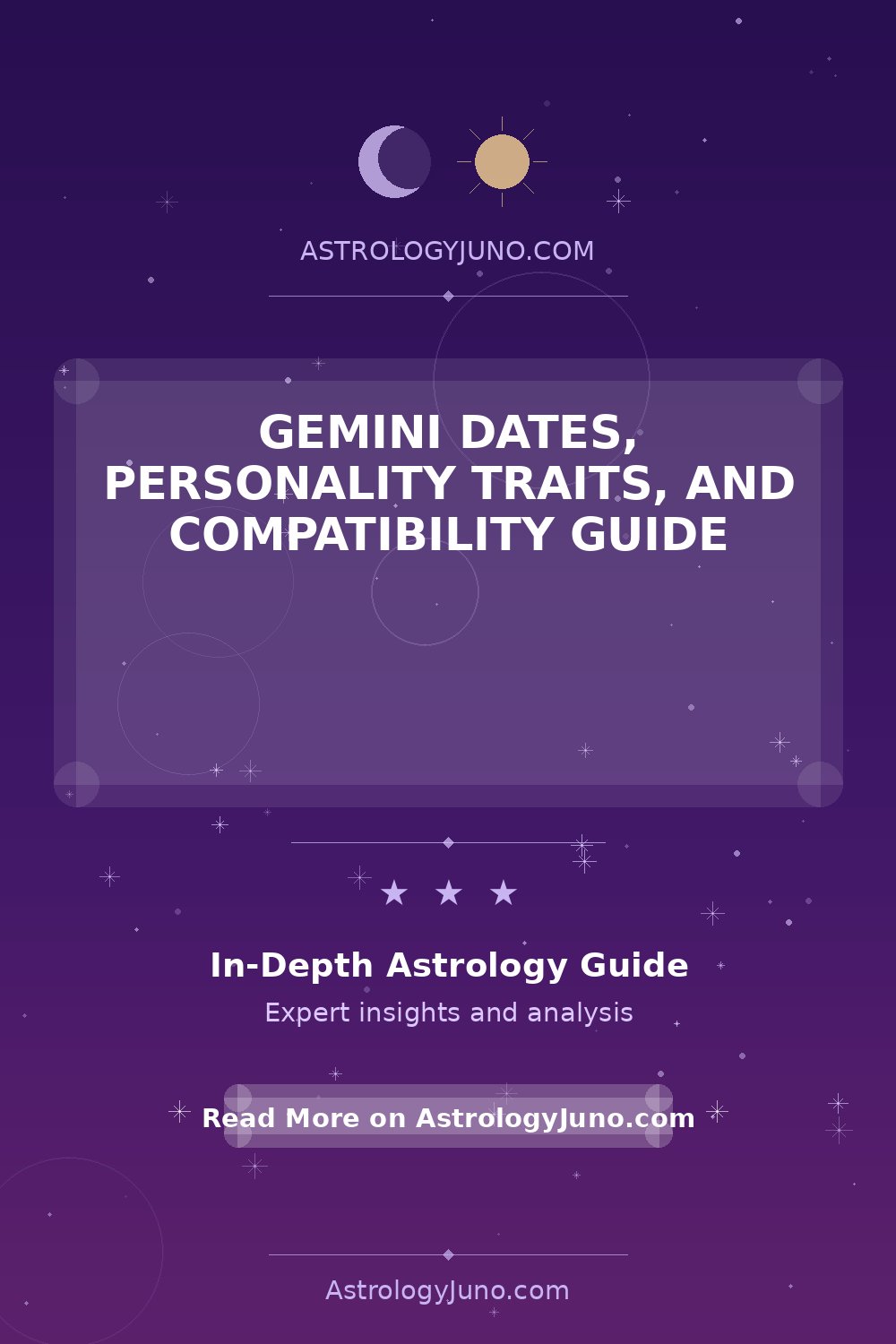 Gemini Traits, Dates, and Co…