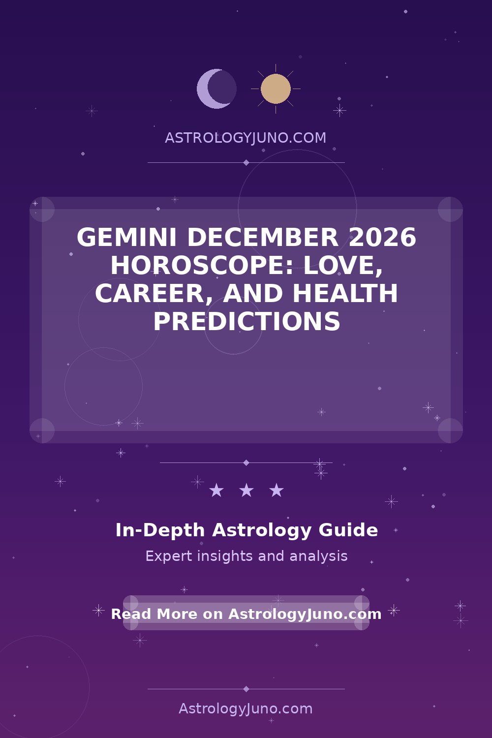 Gemini December 2026 Horoscope: Love, Career, and Health Predictions ...