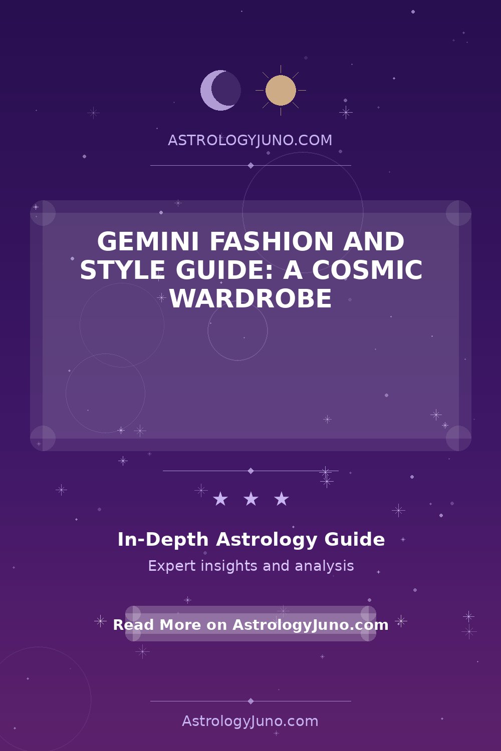 Gemini Fashion & Style Guide: Trendy Tips for Twins - Astrology Juno