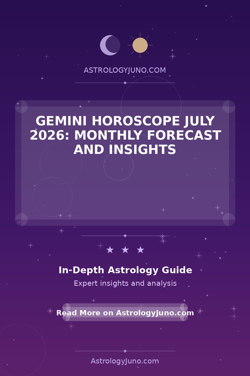 Gemini July 2026 Horoscope: De…