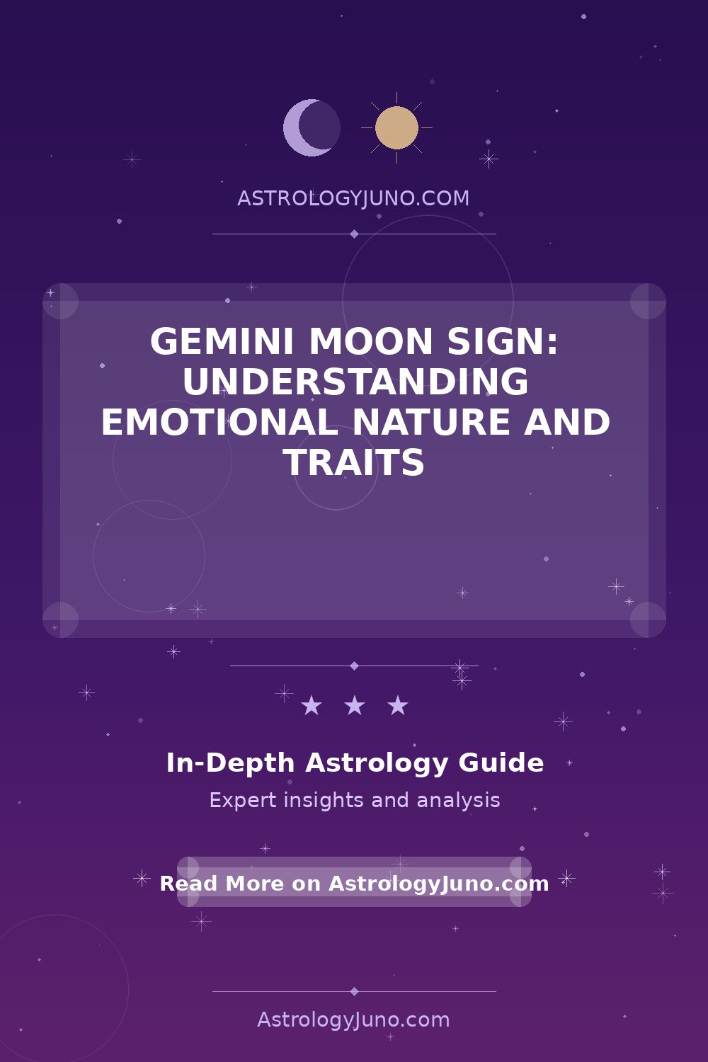 Gemini Moon Sign: Emotional Insights and Traits - Astrology Juno