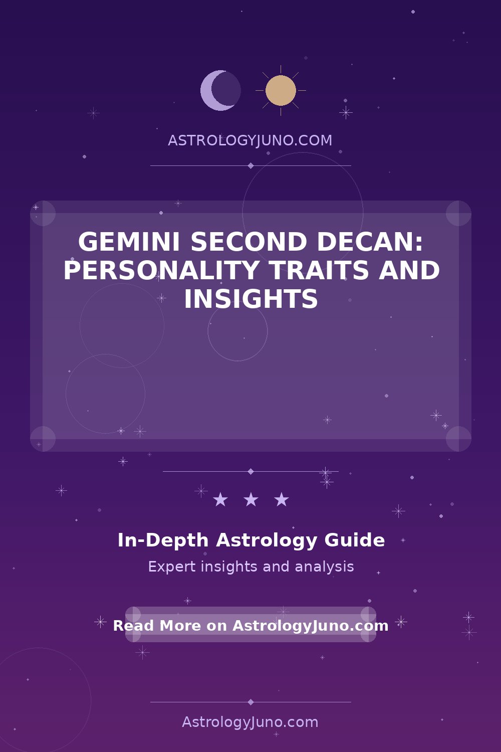 Gemini Second Decan Traits and Personality Overview - Astrology Juno