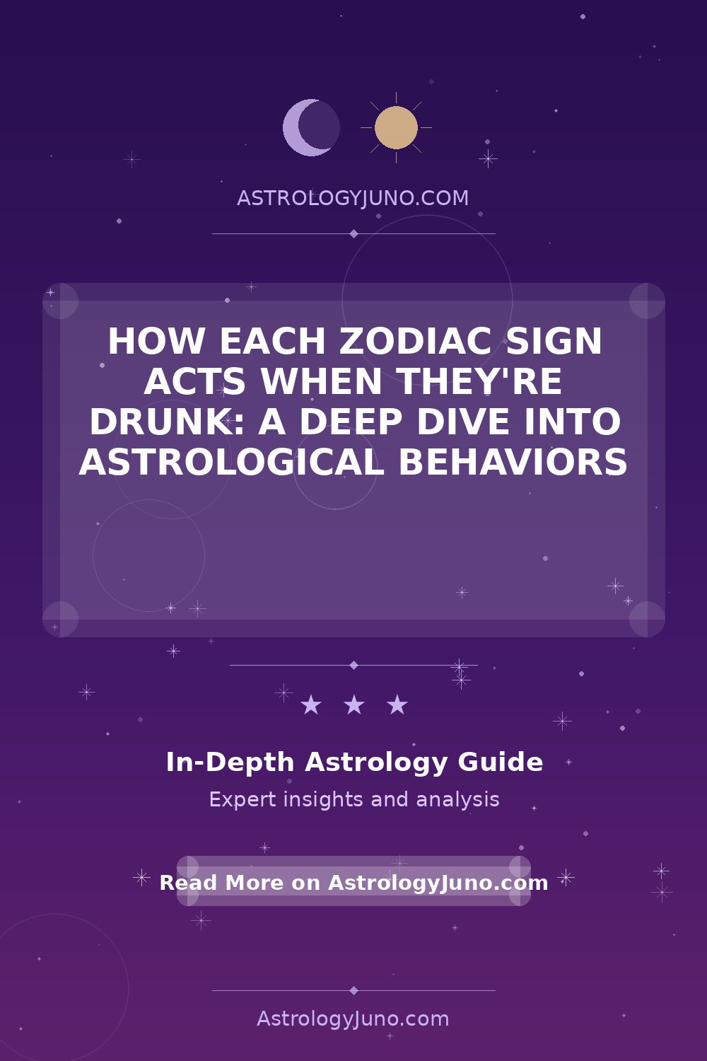 How Each Zodiac Sign Acts When They're Drunk: A Deep Dive into ...