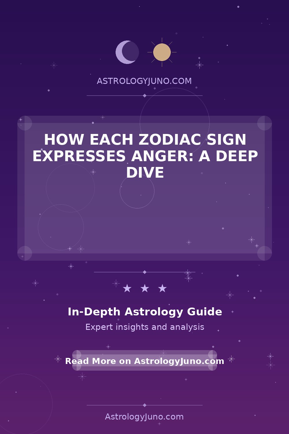 Zodiac Signs and Anger Expression Explained - Astrology Juno