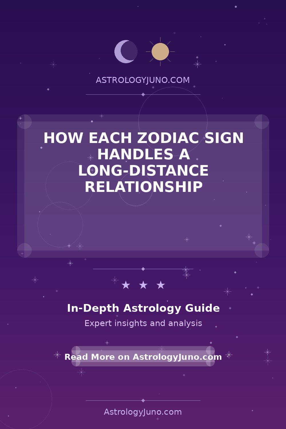 How Each Zodiac Sign Handles a Long-Distance Relationship - Astrology Juno
