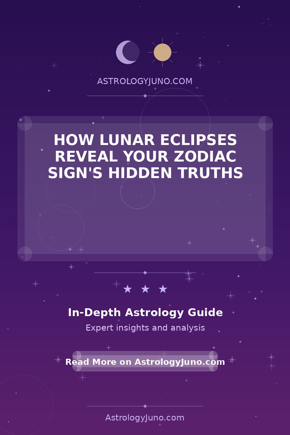 Lunar Eclipses and Your Zodiac Sign's Secrets - Astrology Juno