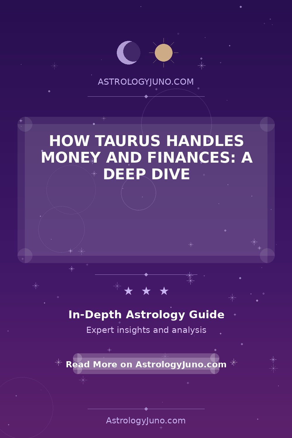 Taurus Money Management Insights - Astrology Juno