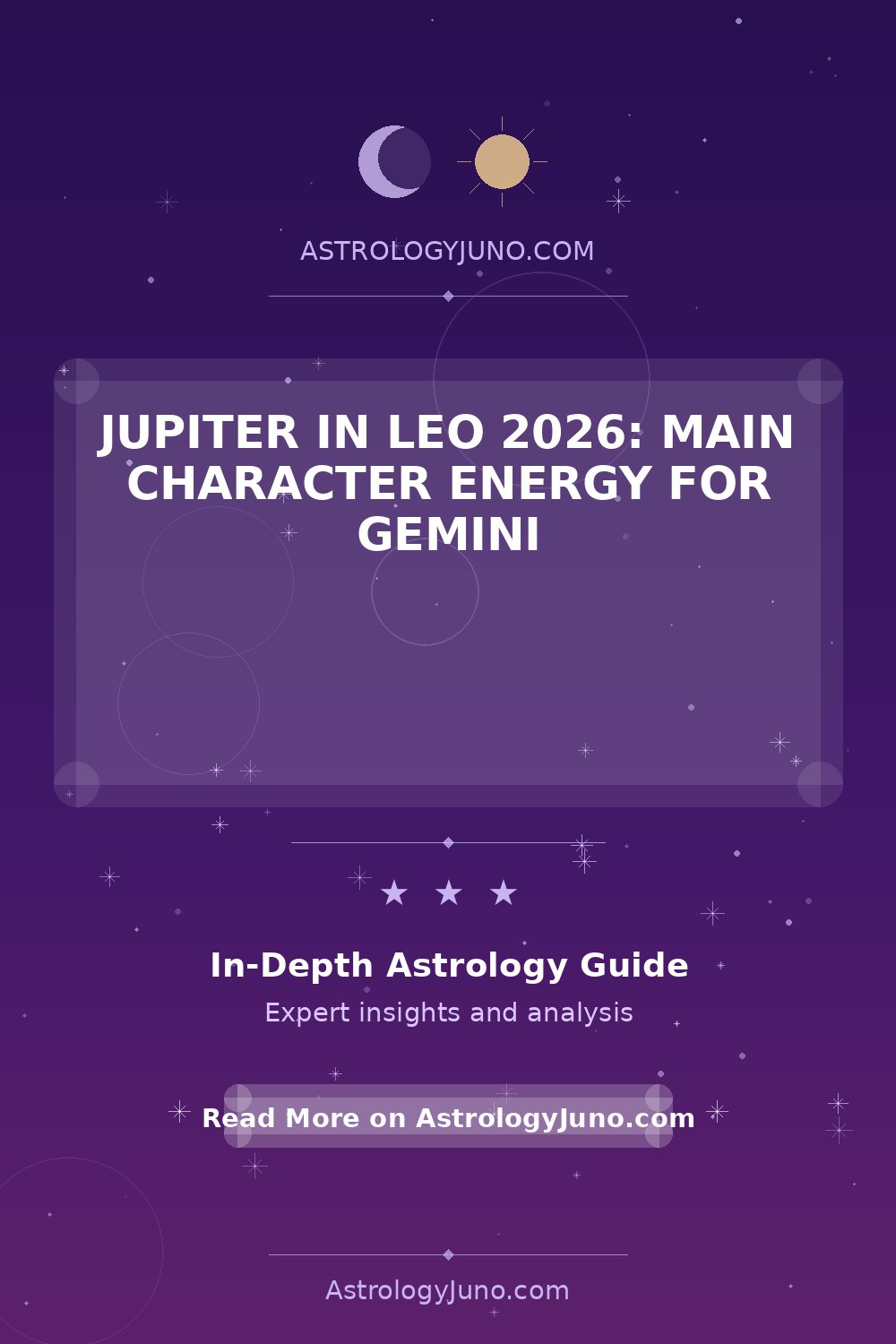 Jupiter in Leo 2026: A Guide for Gemini - Astrology Juno