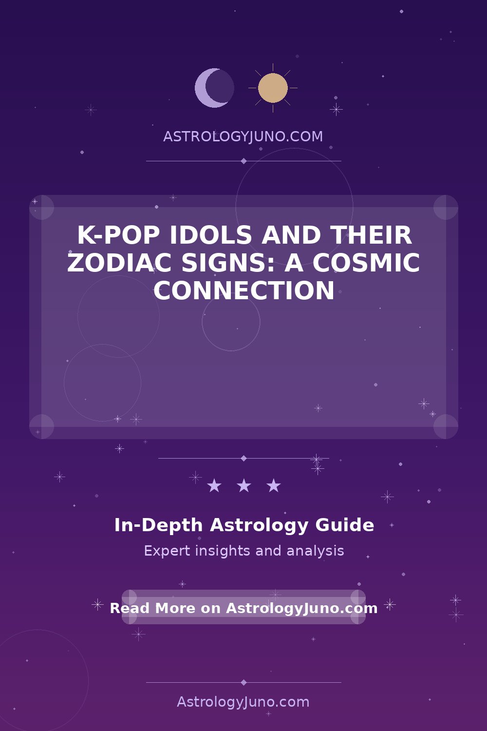 K-Pop Idols Zodiac Signs: Astrological Insights - Astrology Juno
