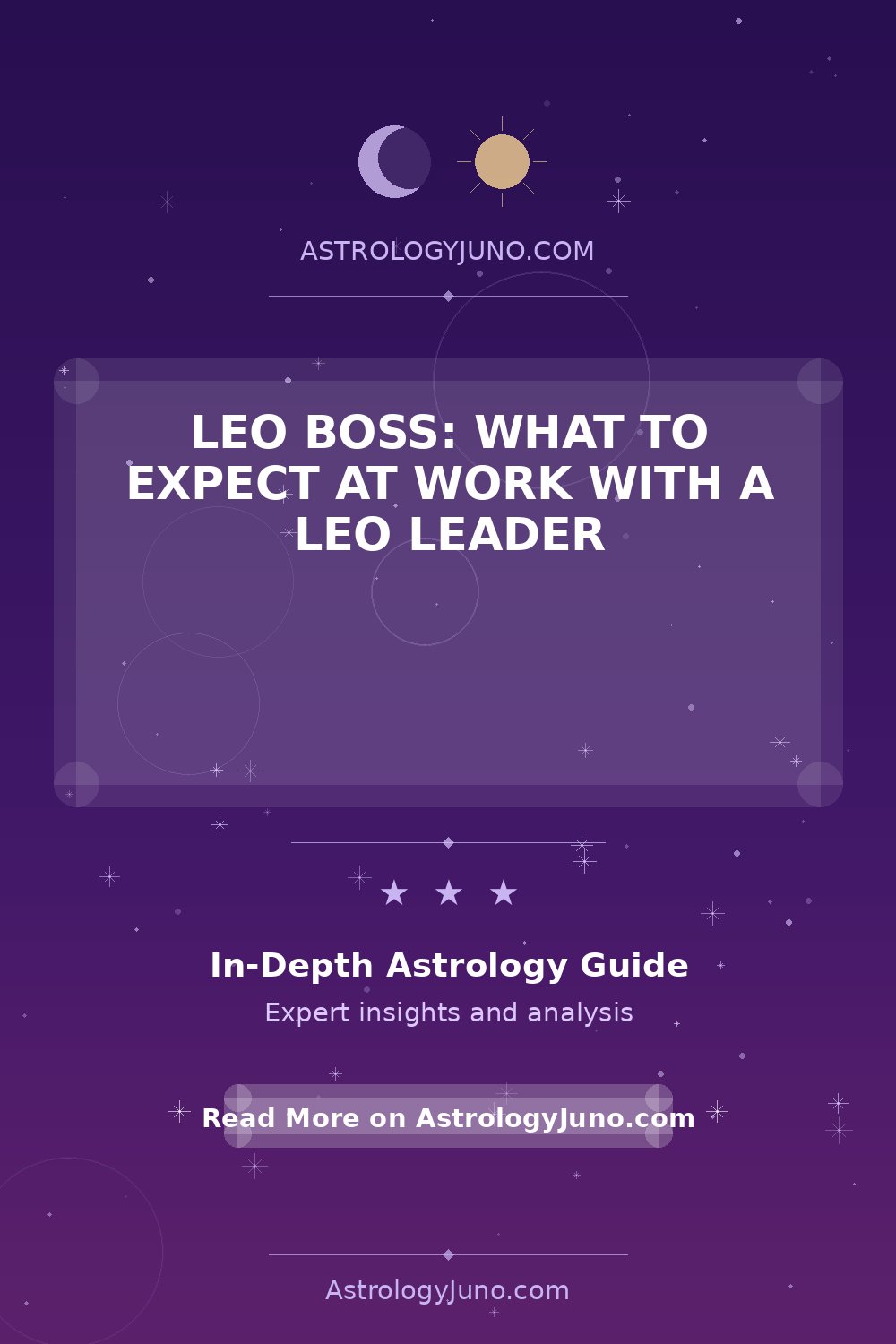 Understanding Your Leo Boss: Workplace Insights - Astrology Juno