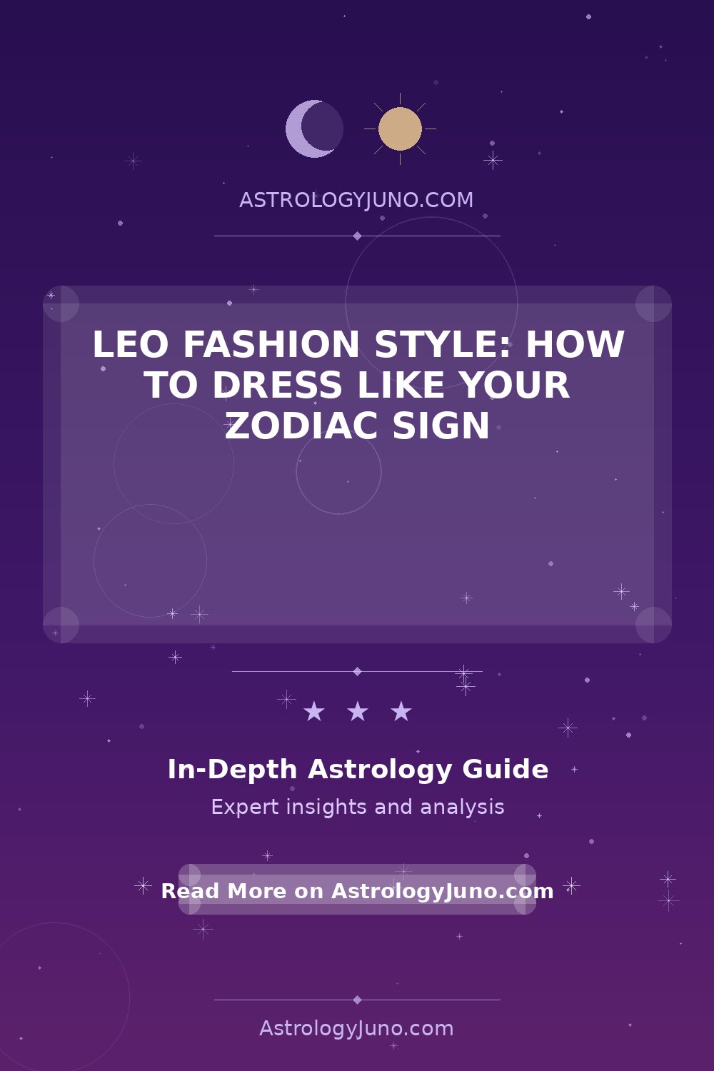 Leo Fashion Style: How to Dress Like Your Zodiac Sign - Astrology Juno