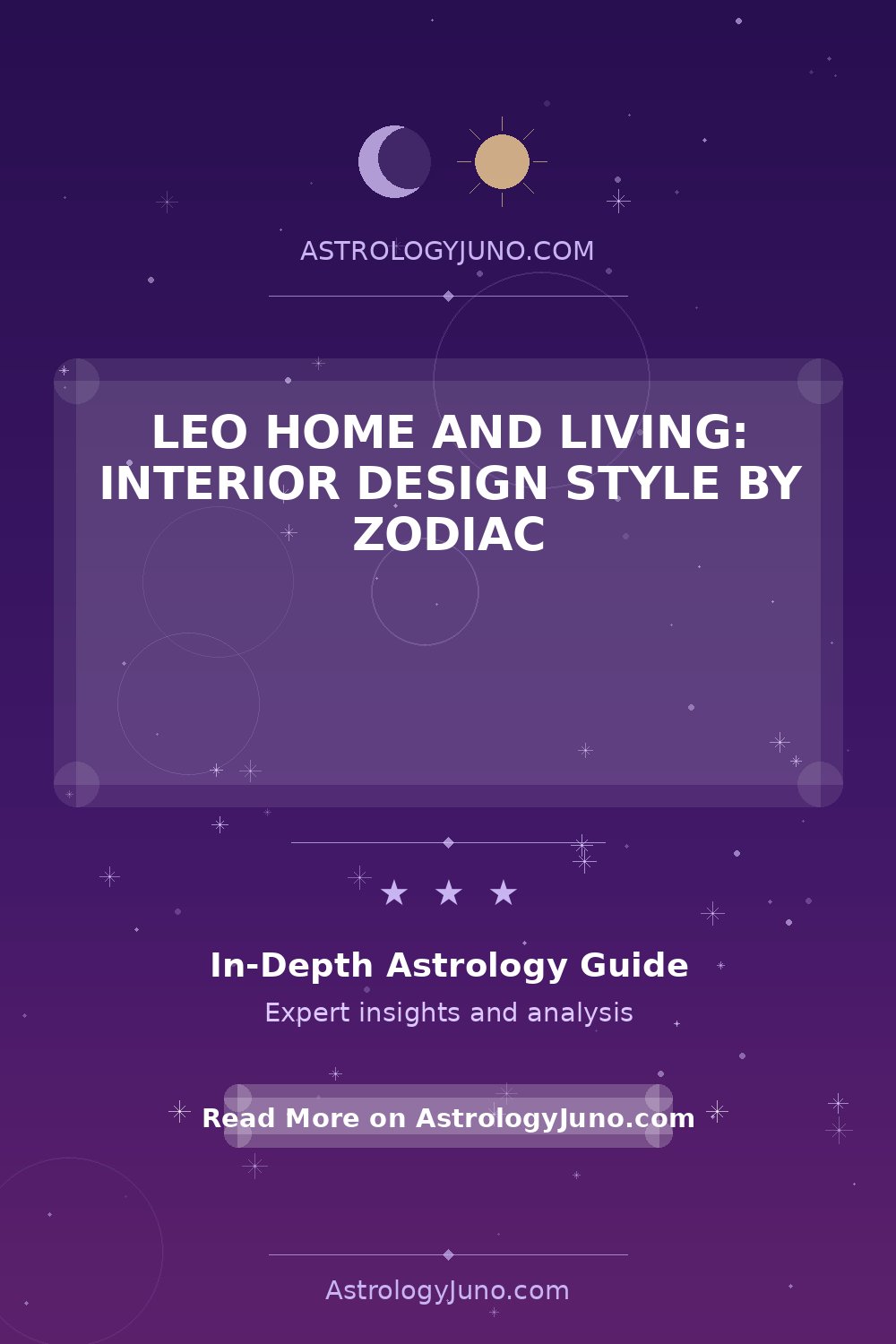 Leo Home and Living: Interior Design Style by Zodiac - Astrology Juno