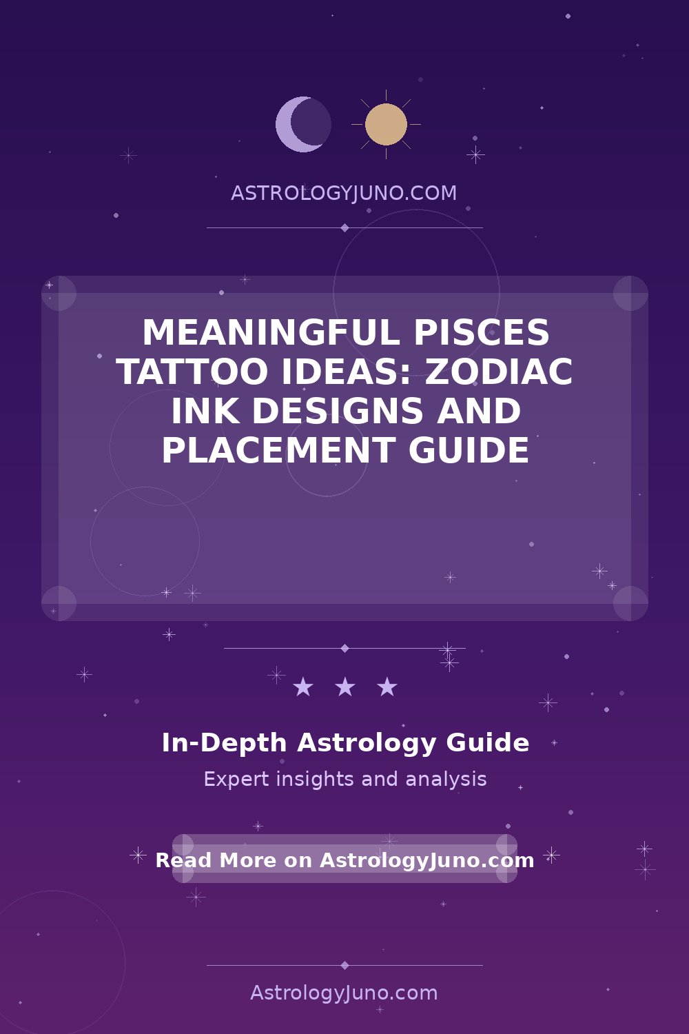 Meaningful Pisces Tattoo Ideas: Zodiac Ink Designs and Placement Guide ...